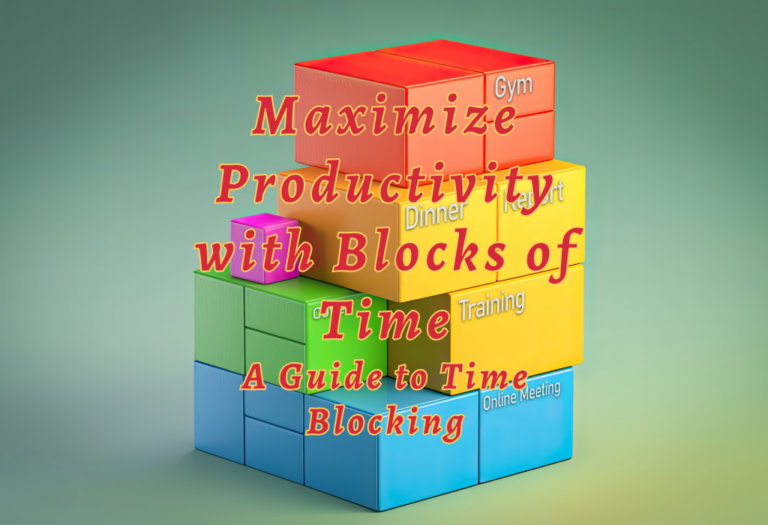 Maximize Productivity with Blocks of Time: A Guide to Time Blocking